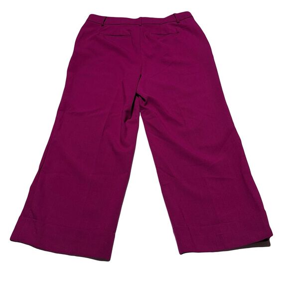 TALBOTS Women’s Pink Trousers Size 14 P Petite Dress Pants Wide Leg NWT - Picture 5 of 9